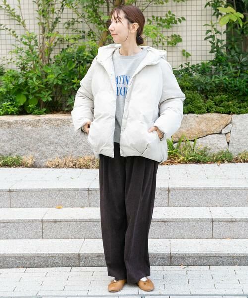 URBAN RESEARCH ITEMS / アーバンリサーチ アイテムズ ダウンジャケット・ベスト | GREENDOWNコクーンフードジャケット | 詳細3