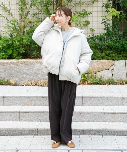 URBAN RESEARCH ITEMS / アーバンリサーチ アイテムズ ダウンジャケット・ベスト | GREENDOWNコクーンフードジャケット | 詳細4