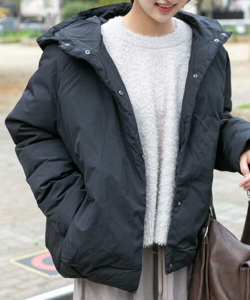 URBAN RESEARCH ITEMS / アーバンリサーチ アイテムズ ダウンジャケット・ベスト | GREENDOWNコクーンフードジャケット | 詳細13