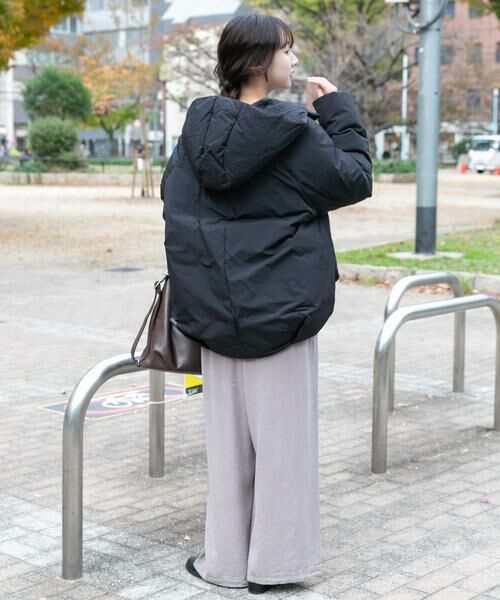 URBAN RESEARCH ITEMS / アーバンリサーチ アイテムズ ダウンジャケット・ベスト | GREENDOWNコクーンフードジャケット | 詳細15
