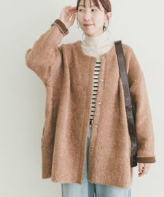 URBAN RESEARCH ITEMS / アーバンリサーチ アイテムズ その他アウター | ダブルフェイスミドルカーディガン