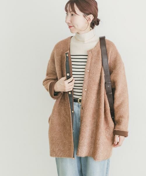 URBAN RESEARCH ITEMS / アーバンリサーチ アイテムズ その他アウター | ダブルフェイスミドルカーディガン | 詳細1