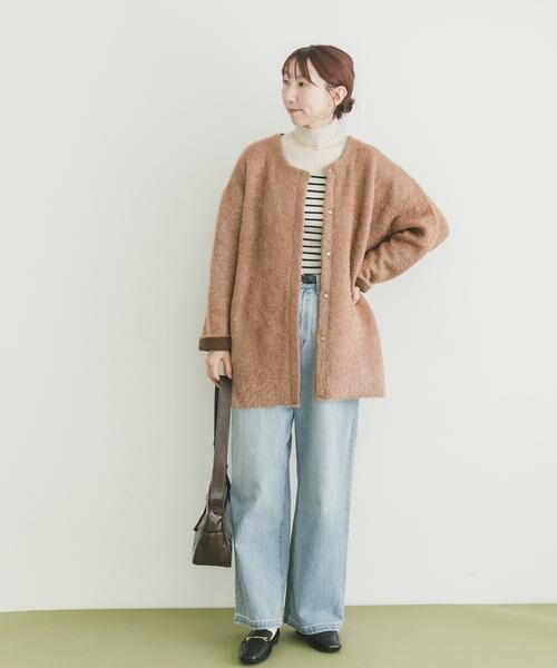URBAN RESEARCH ITEMS / アーバンリサーチ アイテムズ その他アウター | ダブルフェイスミドルカーディガン | 詳細4