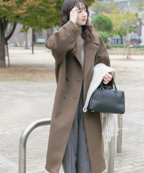 URBAN RESEARCH ITEMS / アーバンリサーチ アイテムズ その他アウター | ウールブレンドビッグコート | 詳細1