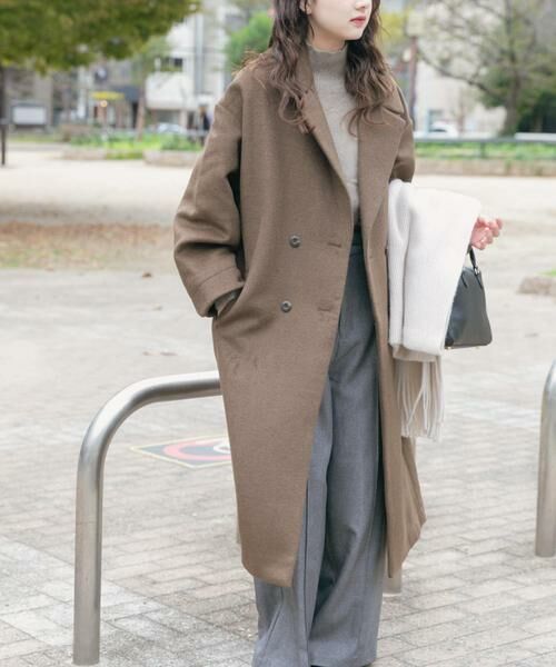 URBAN RESEARCH ITEMS / アーバンリサーチ アイテムズ その他アウター | ウールブレンドビッグコート | 詳細2