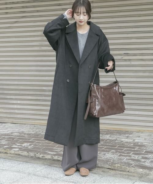 URBAN RESEARCH ITEMS / アーバンリサーチ アイテムズ その他アウター | ウールブレンドビッグコート | 詳細9