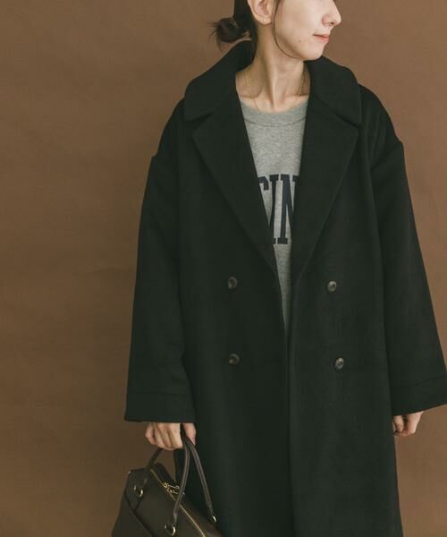 URBAN RESEARCH ITEMS / アーバンリサーチ アイテムズ その他アウター | ウールブレンドビッグコート | 詳細11