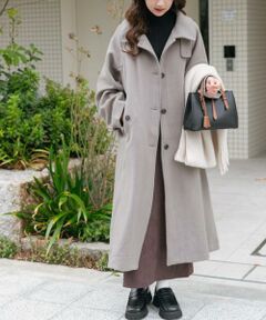 URBAN RESEARCH ITEMS / アーバンリサーチ アイテムズ その他アウター | 尾州ウールスタンドカラーコート