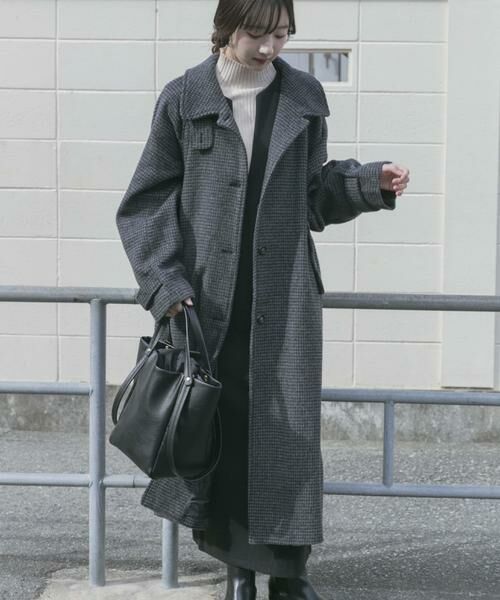 URBAN RESEARCH ITEMS / アーバンリサーチ アイテムズ その他アウター | 尾州ウールスタンドカラーコート | 詳細9