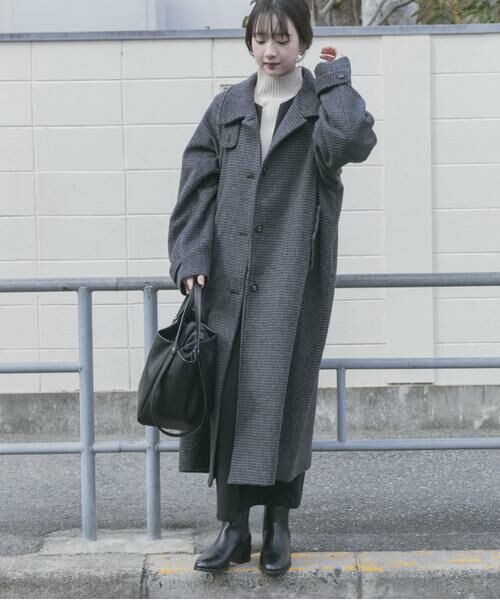 URBAN RESEARCH ITEMS / アーバンリサーチ アイテムズ その他アウター | 尾州ウールスタンドカラーコート | 詳細10