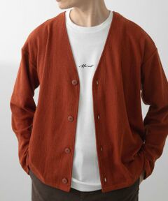 URBAN RESEARCH ITEMS / アーバンリサーチ アイテムズ Tシャツ | ストレッチイージーカーディガン＋刺繍Tシャツセット