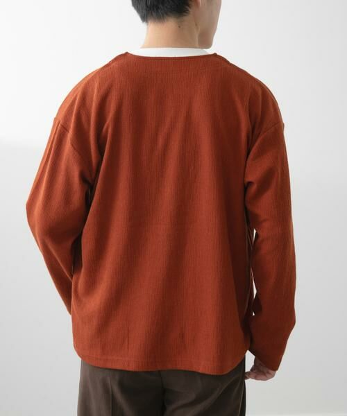 URBAN RESEARCH ITEMS / アーバンリサーチ アイテムズ Tシャツ | ストレッチイージーカーディガン＋刺繍Tシャツセット | 詳細5