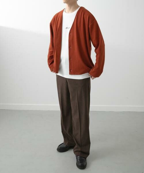 URBAN RESEARCH ITEMS / アーバンリサーチ アイテムズ Tシャツ | ストレッチイージーカーディガン＋刺繍Tシャツセット | 詳細6
