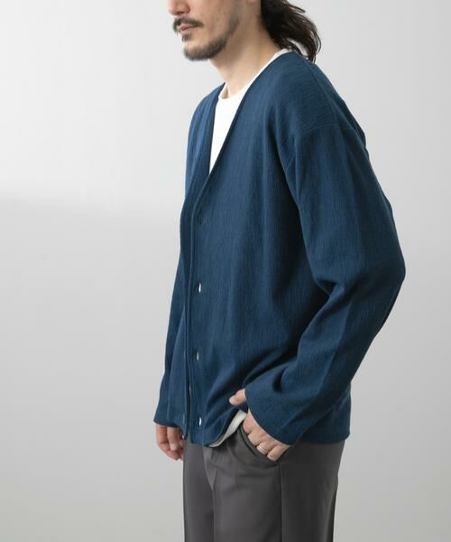 URBAN RESEARCH ITEMS / アーバンリサーチ アイテムズ Tシャツ | ストレッチイージーカーディガン＋刺繍Tシャツセット | 詳細16