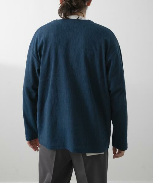 URBAN RESEARCH ITEMS / アーバンリサーチ アイテムズ Tシャツ | ストレッチイージーカーディガン＋刺繍Tシャツセット | 詳細17