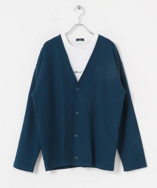 URBAN RESEARCH ITEMS / アーバンリサーチ アイテムズ Tシャツ | ストレッチイージーカーディガン＋刺繍Tシャツセット | 詳細19