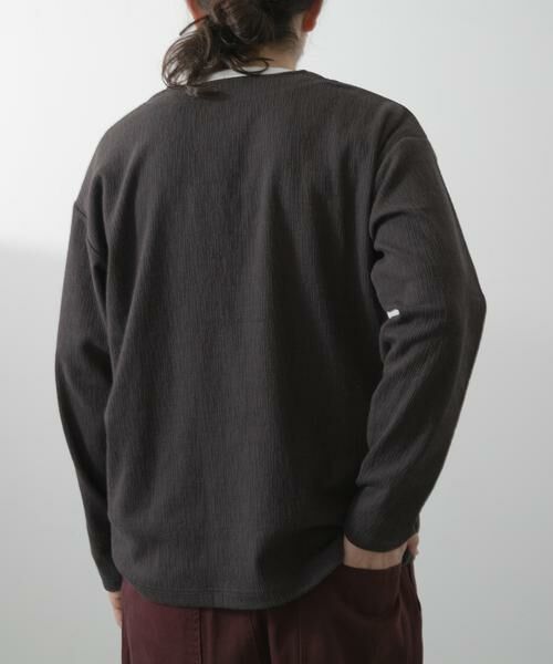 URBAN RESEARCH ITEMS / アーバンリサーチ アイテムズ Tシャツ | ストレッチイージーカーディガン＋刺繍Tシャツセット | 詳細23