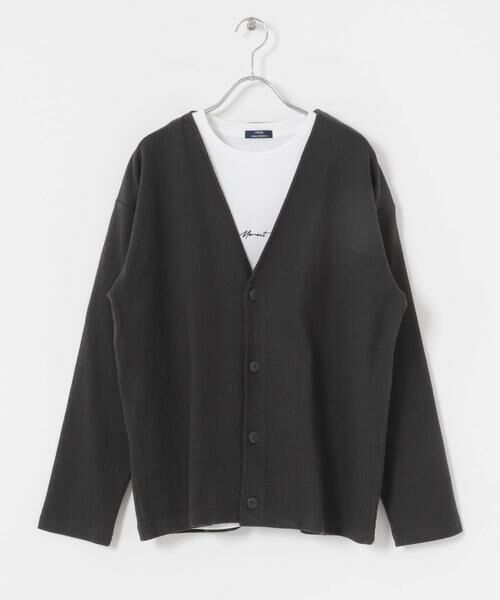 URBAN RESEARCH ITEMS / アーバンリサーチ アイテムズ Tシャツ | ストレッチイージーカーディガン＋刺繍Tシャツセット | 詳細26