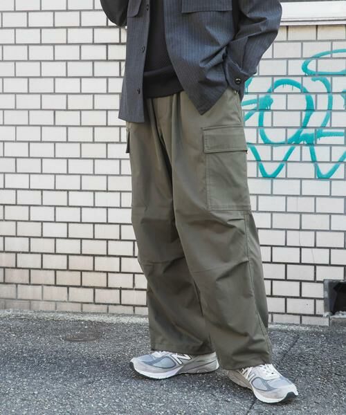 URBAN RESEARCH ITEMS / アーバンリサーチ アイテムズ その他パンツ | ウエストイージー ポリツイル カーゴパンツ | 詳細2