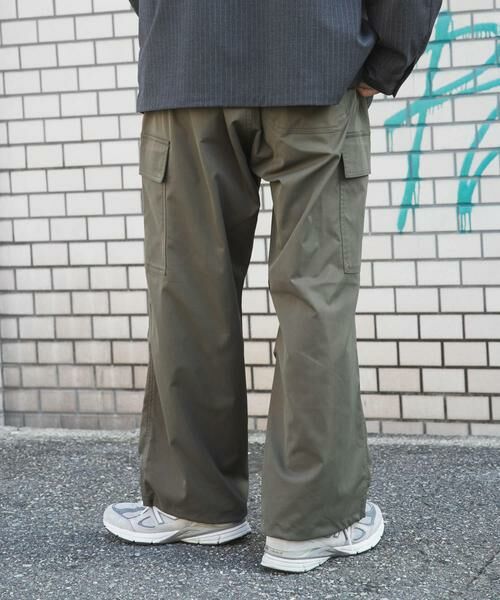 URBAN RESEARCH ITEMS / アーバンリサーチ アイテムズ その他パンツ | ウエストイージー ポリツイル カーゴパンツ | 詳細3