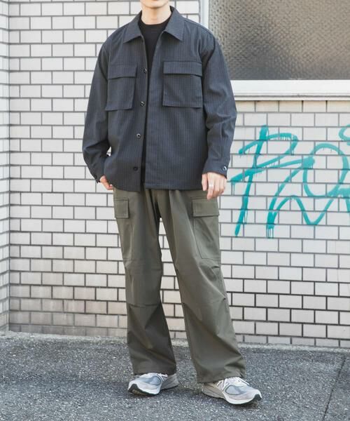 URBAN RESEARCH ITEMS / アーバンリサーチ アイテムズ その他パンツ | ウエストイージー ポリツイル カーゴパンツ | 詳細5