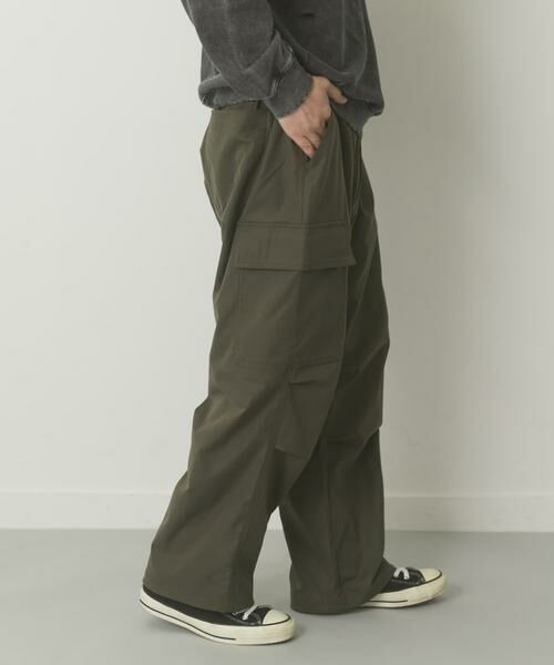 URBAN RESEARCH ITEMS / アーバンリサーチ アイテムズ その他パンツ | ウエストイージー ポリツイル カーゴパンツ | 詳細8