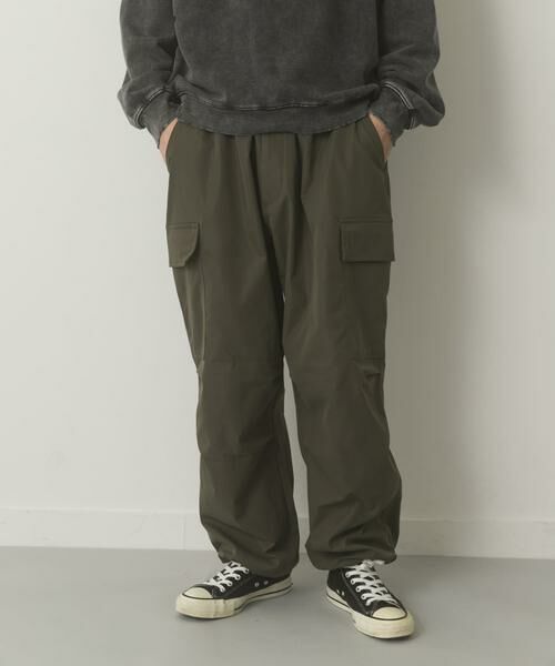 URBAN RESEARCH ITEMS / アーバンリサーチ アイテムズ その他パンツ | ウエストイージー ポリツイル カーゴパンツ | 詳細9