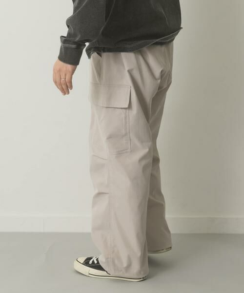 URBAN RESEARCH ITEMS / アーバンリサーチ アイテムズ その他パンツ | ウエストイージー ポリツイル カーゴパンツ | 詳細25