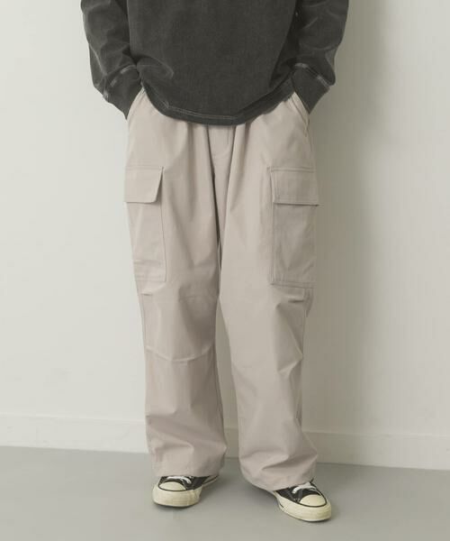 URBAN RESEARCH ITEMS / アーバンリサーチ アイテムズ その他パンツ | ウエストイージー ポリツイル カーゴパンツ | 詳細27