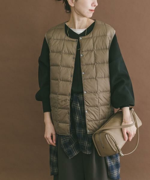 URBAN RESEARCH ITEMS / アーバンリサーチ アイテムズ ダウンジャケット・ベスト | TAION　CrewNeck Button Down Vest | 詳細1