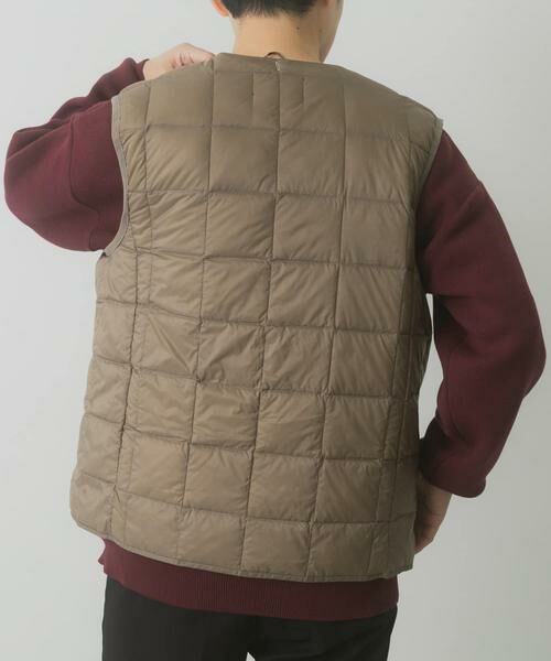 URBAN RESEARCH ITEMS / アーバンリサーチ アイテムズ ダウンジャケット・ベスト | TAION　CrewNeck Button Down Vest | 詳細10