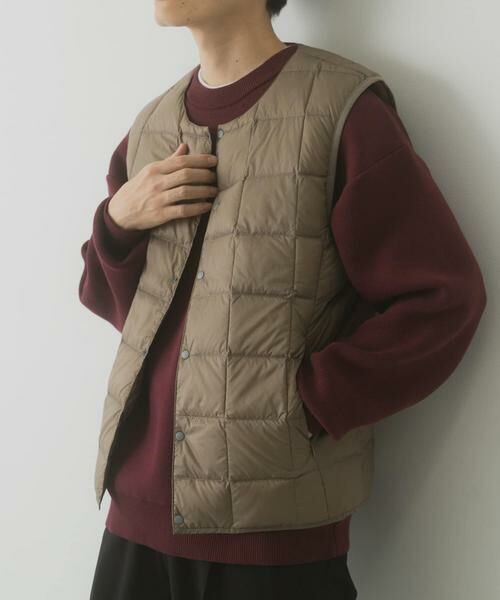 URBAN RESEARCH ITEMS / アーバンリサーチ アイテムズ ダウンジャケット・ベスト | TAION　CrewNeck Button Down Vest | 詳細11