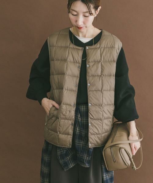URBAN RESEARCH ITEMS / アーバンリサーチ アイテムズ ダウンジャケット・ベスト | TAION　CrewNeck Button Down Vest | 詳細2
