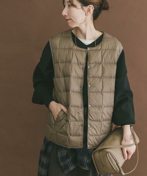 URBAN RESEARCH ITEMS / アーバンリサーチ アイテムズ ダウンジャケット・ベスト | TAION　CrewNeck Button Down Vest | 詳細3