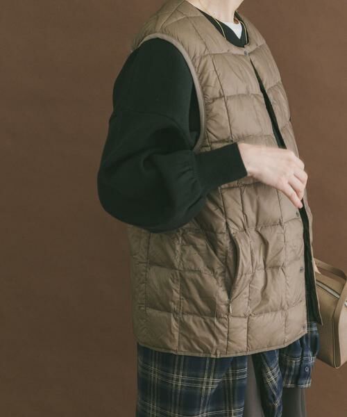 URBAN RESEARCH ITEMS / アーバンリサーチ アイテムズ ダウンジャケット・ベスト | TAION　CrewNeck Button Down Vest | 詳細4
