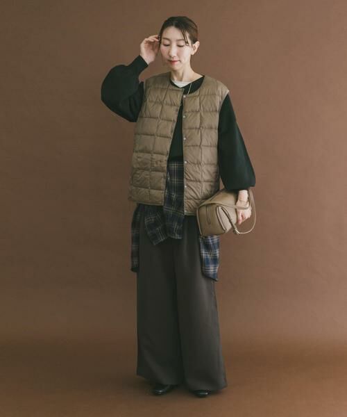 URBAN RESEARCH ITEMS / アーバンリサーチ アイテムズ ダウンジャケット・ベスト | TAION　CrewNeck Button Down Vest | 詳細5