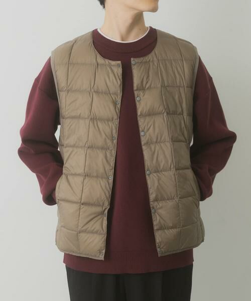 URBAN RESEARCH ITEMS / アーバンリサーチ アイテムズ ダウンジャケット・ベスト | TAION　CrewNeck Button Down Vest | 詳細7