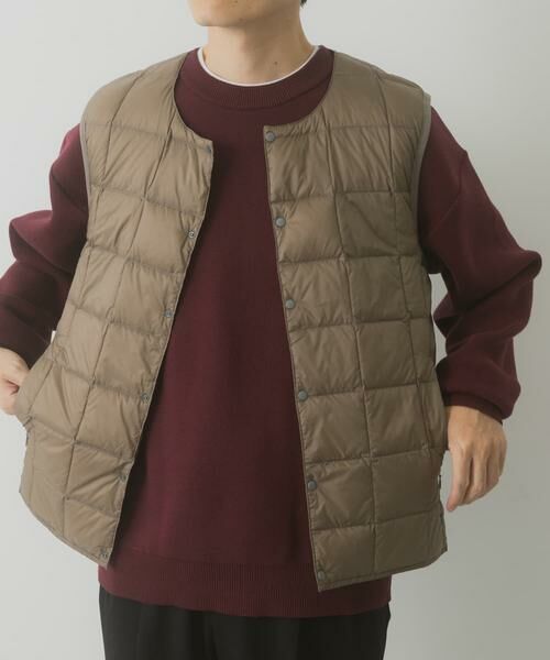 URBAN RESEARCH ITEMS / アーバンリサーチ アイテムズ ダウンジャケット・ベスト | TAION　CrewNeck Button Down Vest | 詳細8