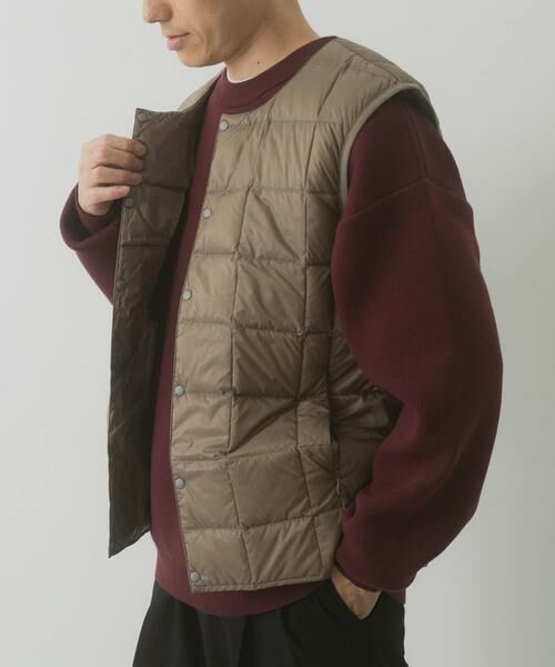 URBAN RESEARCH ITEMS / アーバンリサーチ アイテムズ ダウンジャケット・ベスト | TAION　CrewNeck Button Down Vest | 詳細9