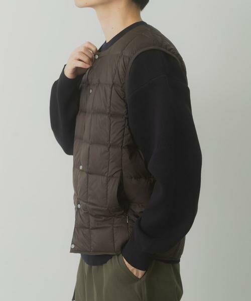 URBAN RESEARCH ITEMS / アーバンリサーチ アイテムズ ダウンジャケット・ベスト | TAION　CrewNeck Button Down Vest | 詳細24
