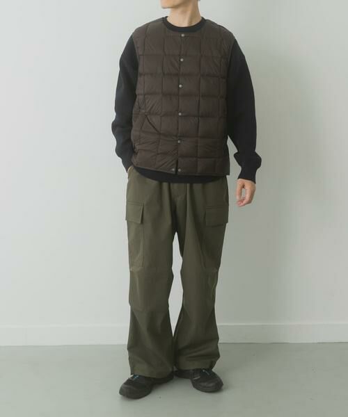 URBAN RESEARCH ITEMS / アーバンリサーチ アイテムズ ダウンジャケット・ベスト | TAION　CrewNeck Button Down Vest | 詳細26