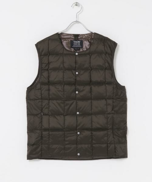 URBAN RESEARCH ITEMS / アーバンリサーチ アイテムズ ダウンジャケット・ベスト | TAION　CrewNeck Button Down Vest | 詳細27