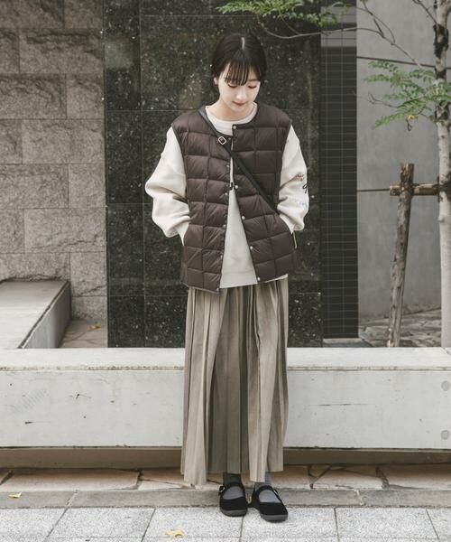 URBAN RESEARCH ITEMS / アーバンリサーチ アイテムズ ダウンジャケット・ベスト | TAION　CrewNeck Button Down Vest | 詳細17