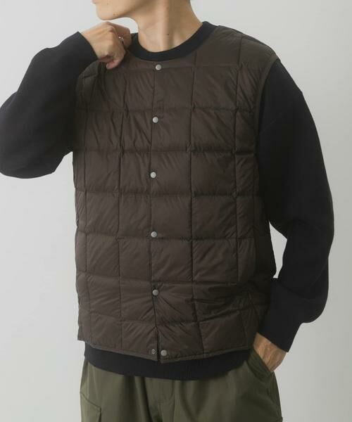 URBAN RESEARCH ITEMS / アーバンリサーチ アイテムズ ダウンジャケット・ベスト | TAION　CrewNeck Button Down Vest | 詳細22