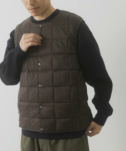 URBAN RESEARCH ITEMS / アーバンリサーチ アイテムズ ダウンジャケット・ベスト | TAION　CrewNeck Button Down Vest | 詳細23