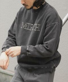 URBAN RESEARCH ITEMS / アーバンリサーチ アイテムズ スウェット | パウダー加工 裏起毛スウェットプルオーバー