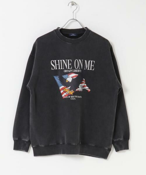 URBAN RESEARCH ITEMS / アーバンリサーチ アイテムズ スウェット | パウダー加工 裏起毛スウェットプルオーバー | 詳細11