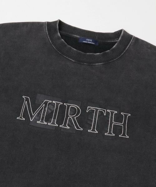 URBAN RESEARCH ITEMS / アーバンリサーチ アイテムズ スウェット | パウダー加工 裏起毛スウェットプルオーバー | 詳細23