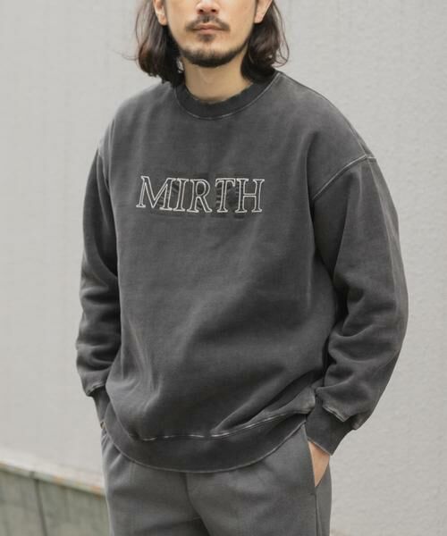 URBAN RESEARCH ITEMS / アーバンリサーチ アイテムズ スウェット | パウダー加工 裏起毛スウェットプルオーバー | 詳細13