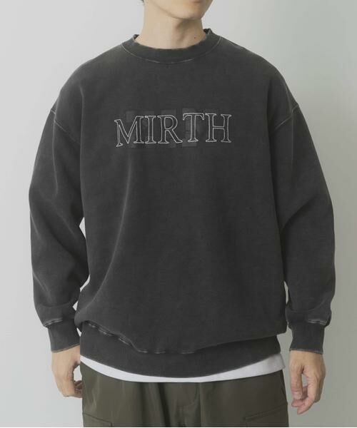 URBAN RESEARCH ITEMS / アーバンリサーチ アイテムズ スウェット | パウダー加工 裏起毛スウェットプルオーバー | 詳細16